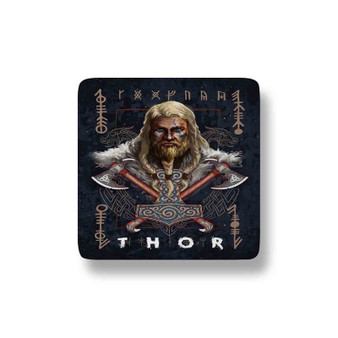 Thor Asgard Porcelain Refrigerator Magnet Square