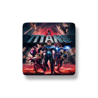 Titans 2022 Porcelain Refrigerator Magnet Square