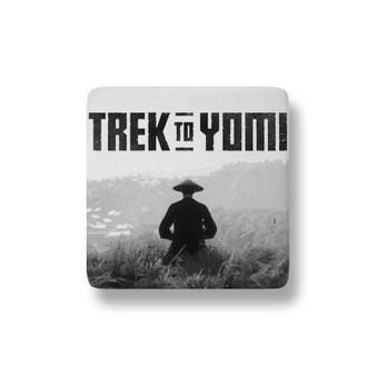 Trek To Yomi Porcelain Refrigerator Magnet Square