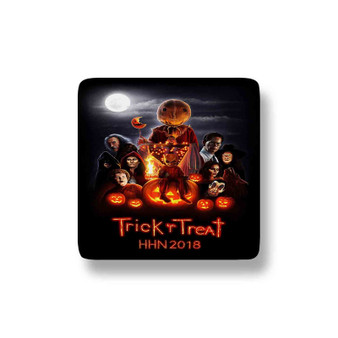 Trick R Treat HHN 2018 Porcelain Refrigerator Magnet Square