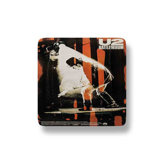 U2 Battle And Hum Porcelain Refrigerator Magnet Square