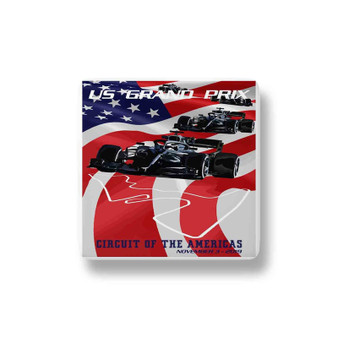 US Grand Prix Circuit Of The Americas Porcelain Refrigerator Magnet Square