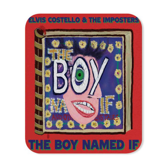 Elvis Costello The Imposters The Boy Named If Rectangle Gaming Mouse Pad