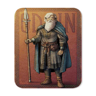 Odin God of Asgard Rectangle Gaming Mouse Pad