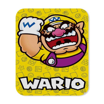 Wario Super Mario Bros Nintendo Rectangle Gaming Mouse Pad