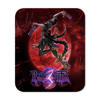 Bayonetta 3 Rectangle Gaming Mouse Pad Rubber Backing