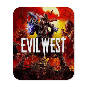 Evil West Rectangle Gaming Mouse Pad Rubber Backing