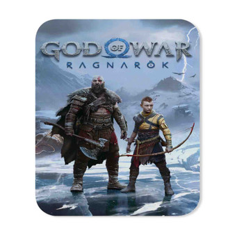 God of War Ragnar k Rectangle Gaming Mouse Pad Rubber Backing