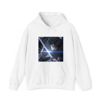 Levi Ackerman Attack on Titan Cotton Polyester Unisex Heavy Blend Hooded Sweatshirt