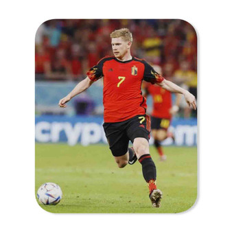 Kevin De Bruyne Rectangle Gaming Mouse Pad Rubber Backing