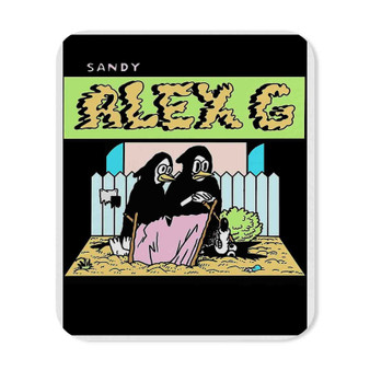 Sandy Alex G Poster Rectangle Gaming Mouse Pad Rubber Backing