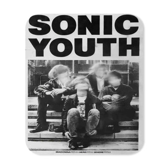Sonic Youth Rectangle Gaming Mouse Pad Rubber Backing
