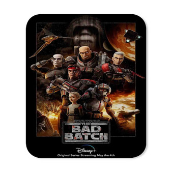 Star Wars The Bad Batch Rectangle Gaming Mouse Pad Rubber Backing