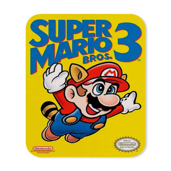 Super Mario Bros 3 Nintendo Rectangle Gaming Mouse Pad Rubber Backing