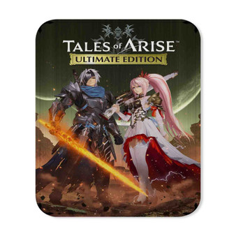 Tales of Arise Rectangle Gaming Mouse Pad Rubber Backing