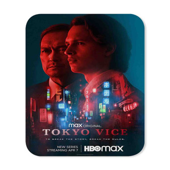 Tokyo Vice Rectangle Gaming Mouse Pad Rubber Backing