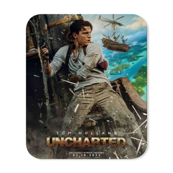 Tom Holland Uncharted Rectangle Gaming Mouse Pad Rubber Backing