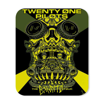 Twenty One Pilots The Bandito Tour Rectangle Gaming Mouse Pad Rubber Backing