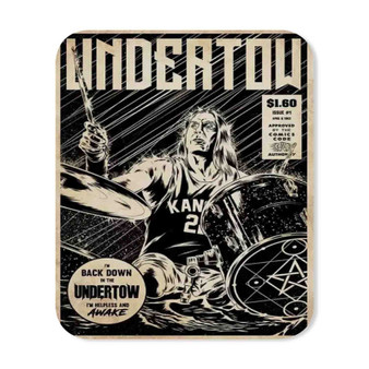 Undertow Poster Rectangle Gaming Mouse Pad Rubber Backing