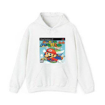 Super Mario 64 Cotton Polyester Unisex Heavy Blend Hooded Sweatshirt