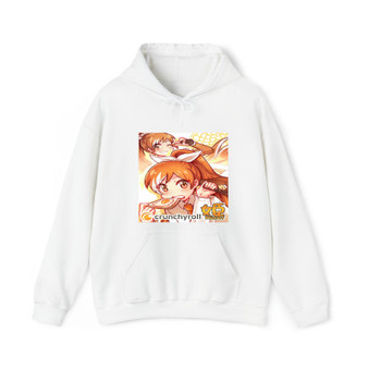 The Daily Life of Crunchyroll Hime Cotton Polyester Unisex Heavy Blend Hooded Sweatshirt