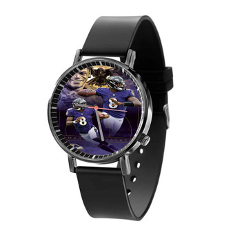 Lamar Jackson Baltimore Ravens NFL Quartz Watch With Gift Box