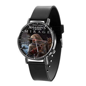 Assassin s Creed Mirage Black Quartz Watch With Gift Box