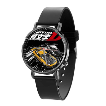 Initial D Black Quartz Watch With Gift Box