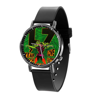 L7 7 Years Black Quartz Watch With Gift Box