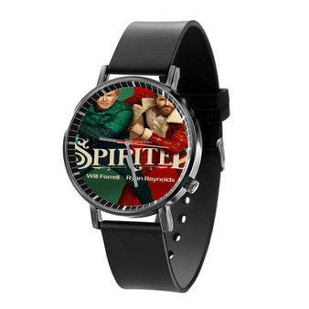 Spirited Black Quartz Watch With Gift Box