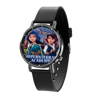 Supernatural Academy Black Quartz Watch With Gift Box