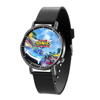 Team Sonic Racing Black Quartz Watch With Gift Box