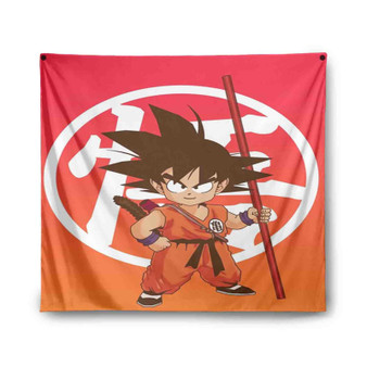 Little Goku Dragon Ball Indoor Wall Polyester Tapestries