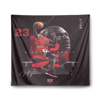 Michael Jordan Chicago Bulls Indoor Wall Polyester Tapestries