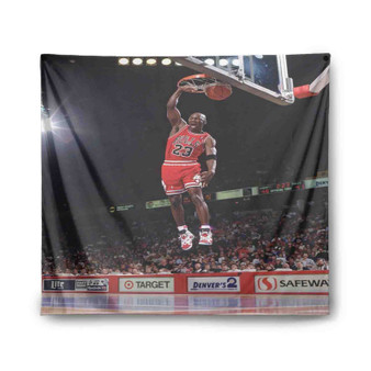 Michael Jordan Dunk Indoor Wall Polyester Tapestries