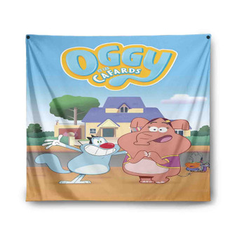 Oggy and the Cockroaches Next Generation Indoor Wall Polyester Tapestries