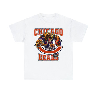 Chicago Bears NFL Classic Fit Unisex Heavy Cotton Tee T-Shirts