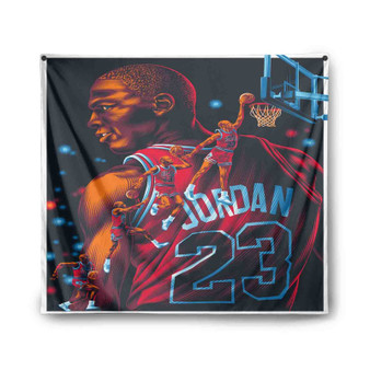 Michael Jordan Tribute Indoor Wall Polyester Tapestries Home Decor