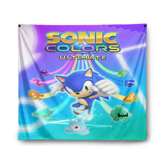 Sonic Colors Ultimate Indoor Wall Polyester Tapestries Home Decor