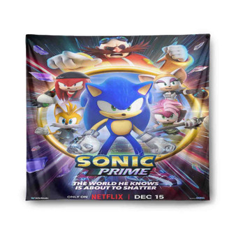 Sonic Prime Indoor Wall Polyester Tapestries Home Decor