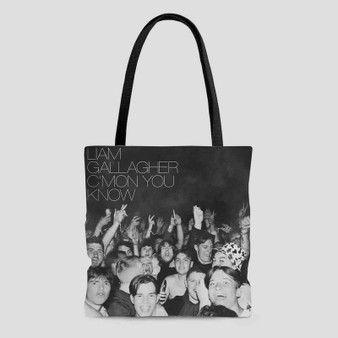 Liam Gallagher C mon You Know Polyester Tote Bag AOP