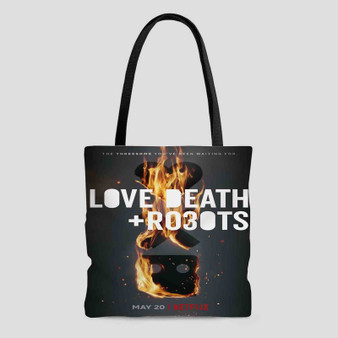 Love Death Robots Polyester Tote Bag AOP