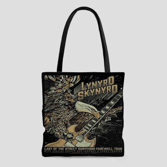 Lynyrd Skynyrd Bridgestone Arena Polyester Tote Bag AOP