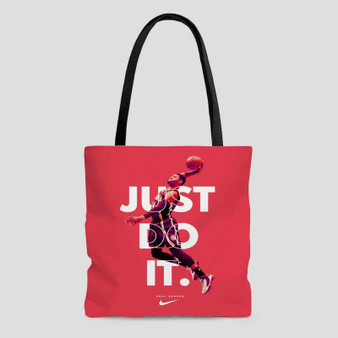 Paul George Just Do It Polyester Tote Bag AOP