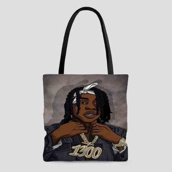 Polo G Poster Polyester Tote Bag AOP