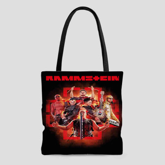 Rammstein Band Polyester Tote Bag AOP