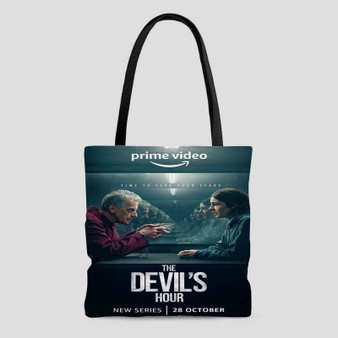 The Devil s Hour Polyester Tote Bag AOP