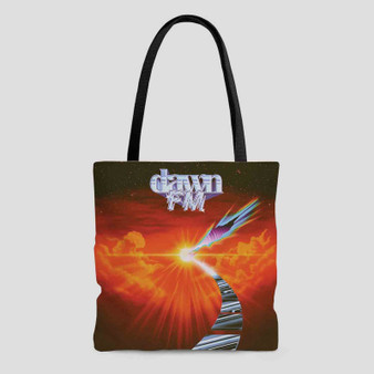 The Weeknd Dawn FM Polyester Tote Bag AOP