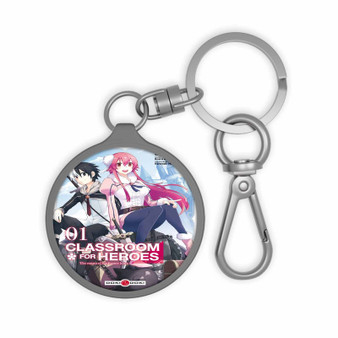 Classroom For Heroes Keyring Tag Acrylic Keychain TPU Cover