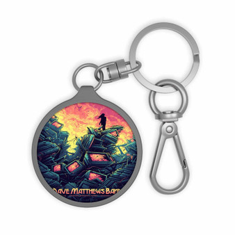 Dave Matthews Band Jacksonville Keyring Tag Acrylic Keychain TPU Cover